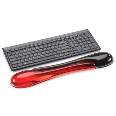 Kensington 62398 Duo Gel Keyboard Wrist Rest - Red/Black Kensington 62398 Duo Gel Keyboard Wrist Rest - Red/Black