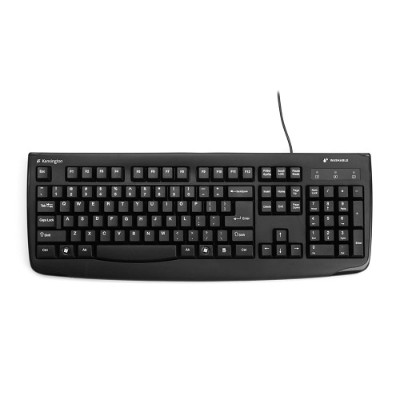 Kensington 64407 ProFit USB Washable Keyboard - Black Kensington 64407 ProFit USB Washable Keyboard - Black