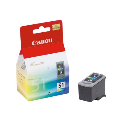 Canon CL-51 CL-51 - High Capacity - color (cyan magenta yellow) - original - ink tank - for PIXMA iP6210 iP6220 iP6310 MP150 MP160 MP170 MP180 MP450 M Canon CL-51 CL-51 - High Capacity - color (cyan magenta yellow) - original - ink tank - for PIXMA iP6210 iP6220 iP6310 MP150 MP160 MP170 MP180 MP450 M