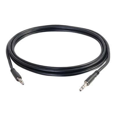 Cables To Go 22602 Slim 10ft Slim Aux 3.5mm Audio Cable - M/M - Audio cable - stereo mini jack (M) to stereo mini jack (M) - 10 ft - shielded - black Cables To Go 22602 Slim 10ft Slim Aux 3.5mm Audio Cable - M/M - Audio cable - stereo mini jack (M) to stereo mini jack (M) - 10 ft - shielded - black