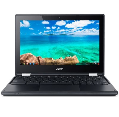 Acer NX.G55AA.011 Chromebook R11 C738T C8Q2 Intel Celeron Dual Core N3060 1.60GHz 4GB RAM 16GB Flash 11.6 IPS Touchscreen 802.11a b g n ac Bluetooth Webc
