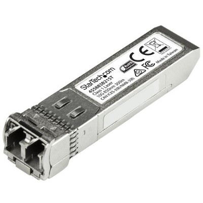 StarTech.com 455883B21ST 10 Gigabit Fiber SFP+ Transceiver Module - HP 455883-B21 Compatible - MM LC with DDM - 300 m (984 ft.) - 10GBase-SR StarTech.com 455883B21ST 10 Gigabit Fiber SFP+ Transceiver Module - HP 455883-B21 Compatible - MM LC with DDM - 300 m (984 ft.) - 10GBase-SR