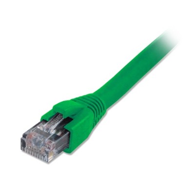 Comprehensive CAT5 350 7GRN 7ft Cat5e 350Mhz Snagless Patch Cable Green