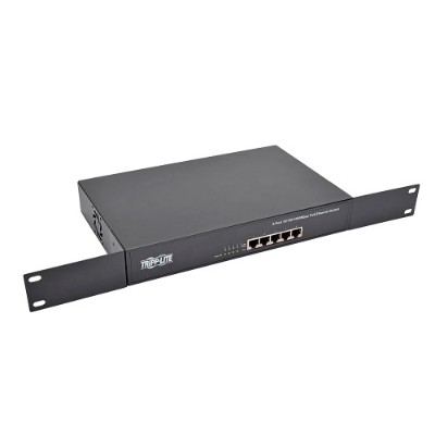 TrippLite NG5POE 5 Port 10 100 1000 Mbps 1U Rack Mount Desktop Gigabit Ethernet Unmanaged Switch with PoE