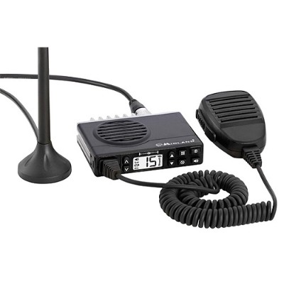 Midland MXT100 MicroMOBILE Fixed-Mount GMRS 2-Way Radio with Magnetic Mount Antenna Midland MXT100 MicroMOBILE Fixed-Mount GMRS 2-Way Radio with Magnetic Mount Antenna