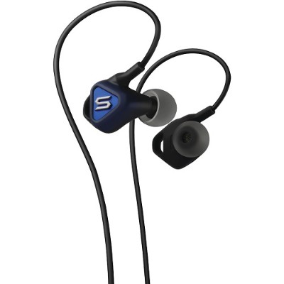 Soul by Ludacris 81970461 Pulse Reverse Fit In-Ear Headphones with Microphone (Blue) Soul by Ludacris 81970461 Pulse Reverse Fit In-Ear Headphones with Microphone (Blue)