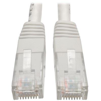TrippLite N200-002-WH Cat6 Gigabit Molded Patch Cable (RJ45 M/M) - White 2 ft. TrippLite N200-002-WH Cat6 Gigabit Molded Patch Cable (RJ45 M/M) - White 2 ft.