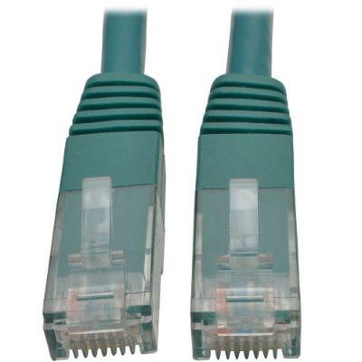 TrippLite N200-007-GN Cat6 Gigabit Molded Patch Cable (RJ45 M/M) - Green 7 ft. TrippLite N200-007-GN Cat6 Gigabit Molded Patch Cable (RJ45 M/M) - Green 7 ft.