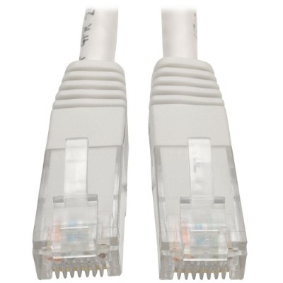 TrippLite N200-015-WH Cat6 Gigabit Molded Patch Cable (RJ45 M/M) - White 15 ft. TrippLite N200-015-WH Cat6 Gigabit Molded Patch Cable (RJ45 M/M) - White 15 ft.