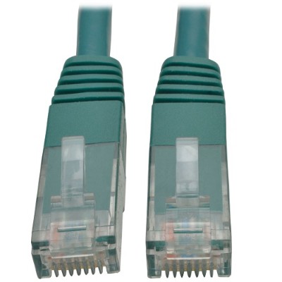 TrippLite N200-002-GN Cat6 Gigabit Molded Patch Cable (RJ45 M/M) - 2ft Green TrippLite N200-002-GN Cat6 Gigabit Molded Patch Cable (RJ45 M/M) - 2ft Green