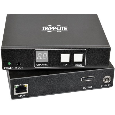 TrippLite B160 101 DPSI DisplayPort Audio Video with RS 232 Serial and IR Control over IP Extender Kit
