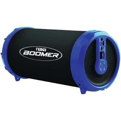 Naxa Electronics NAS-3071 BLUE BOOMER Portable Bluetooth Speaker - Blue Naxa Electronics NAS-3071 BLUE BOOMER Portable Bluetooth Speaker - Blue