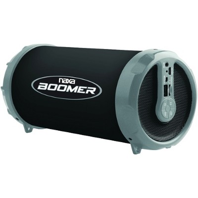 Naxa Electronics NAS-3071 GRAY BOOMER Portable Bluetooth Speaker - Gray Naxa Electronics NAS-3071 GRAY BOOMER Portable Bluetooth Speaker - Gray