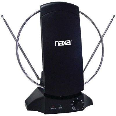 Naxa Electronics NAA-308 High-Powered Amplified ATSC/HDTV/FM Antenna Naxa Electronics NAA-308 High-Powered Amplified ATSC/HDTV/FM Antenna