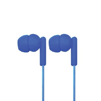 Naxa Electronics NE 938 BLUE SPARK Isolation Stereo In Ear Earbuds Blue