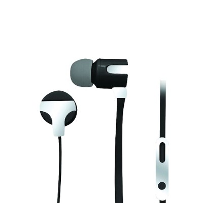 Naxa Electronics NE-939 SILVER ASTRA Isolation Stereo Earphones with Microphone - Silver Naxa Electronics NE-939 SILVER ASTRA Isolation Stereo Earphones with Microphone - Silver
