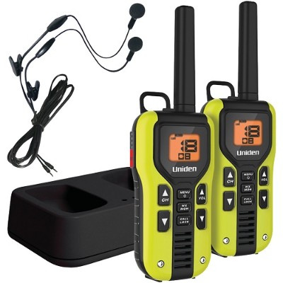 Uniden GMR4060-2CKHS 40-Mile 2-Way FRS/GMRS Radios with Headset (Yellow Li-Ion Batteries) Uniden GMR4060-2CKHS 40-Mile 2-Way FRS/GMRS Radios with Headset (Yellow Li-Ion Batteries)