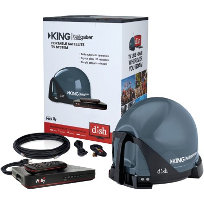 King Controls VQ4550 Tailgater Bundle with DISH HD Receiver King Controls VQ4550 Tailgater Bundle with DISH HD Receiver