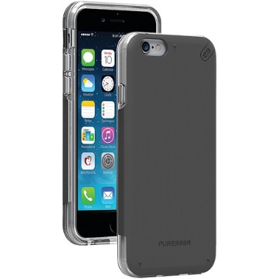 PureGear 10666VRP iPhone 6 6s DualTek PRO Case Black Clear