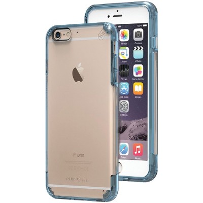 PureGear 11201VRP iPhone 6 Plus/6s Plus Slim Shell PRO Case (Clear/Blue) PureGear 11201VRP iPhone 6 Plus/6s Plus Slim Shell PRO Case (Clear/Blue)