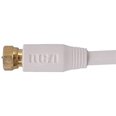 RCA VH625WHR RG6 Coaxial Cable (25ft White) RCA VH625WHR RG6 Coaxial Cable (25ft White)