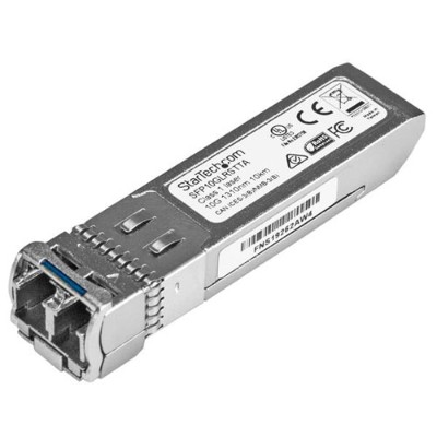 StarTech.com SFP10GLRSTTA 10 Gigabit Fiber SFP+ Transceiver Module - TAA Compliant - Cisco SFP-10G-LR Compatible - SM LC - 10 km - 10GBase-LR StarTech.com SFP10GLRSTTA 10 Gigabit Fiber SFP+ Transceiver Module - TAA Compliant - Cisco SFP-10G-LR Compatible - SM LC - 10 km - 10GBase-LR
