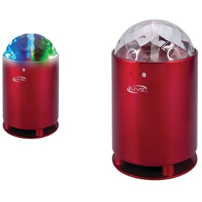 Digital Products International ISB46R Bluetooth Portable Speaker with Disco Lights Digital Products International ISB46R Bluetooth Portable Speaker with Disco Lights
