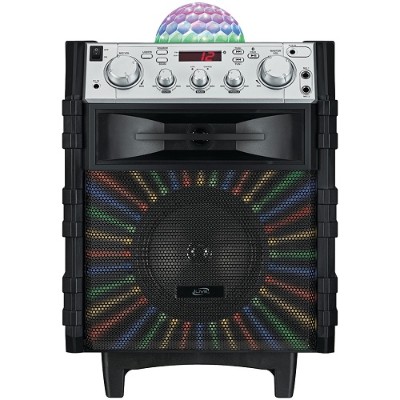Digital Products International ISB785B Bluetooth Tailgate Speaker with Disco Ball Digital Products International ISB785B Bluetooth Tailgate Speaker with Disco Ball