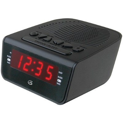 GPX C224 .6 LED AM/FM Alarm Clock GPX C224 .6 LED AM/FM Alarm Clock