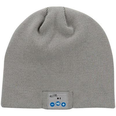 Digital Products International iAKB45G Bluetooth Wireless Knit Stocking Beanie with Microphone (Gray) Digital Products International iAKB45G Bluetooth Wireless Knit Stocking Beanie with Microphone (Gray)