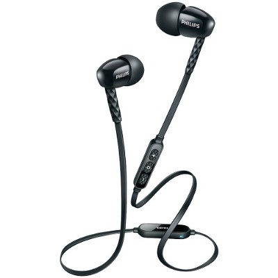 Philips SHB5850BK 27 Metalix In Ear Bluetooth Headphones with Microphone