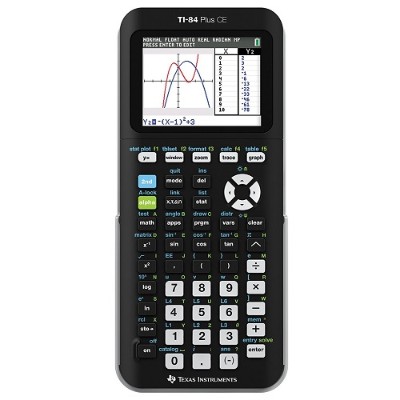 Texas Instruments 84PLCE TBL 1L1 B CE Graphing Calculator Black