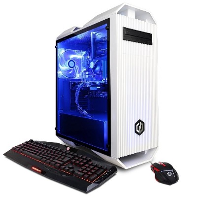 Cyberpower PC GXi10160PCM Gamer Xtreme GXi10160 Intel Core i5-7600K Quad-Core 3.80GHz Gaming Desktop - 8GB RAM 128GB SSD + 1TB HDD DVD±RW Gigabit Ethernet Cyberpower PC GXi10160PCM Gamer Xtreme GXi10160 Intel Core i5-7600K Quad-Core 3.80GHz Gaming Desktop - 8GB RAM 128GB SSD + 1TB HDD DVD±RW Gigabit Ethernet