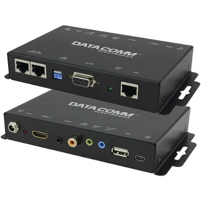 DataComm Electronics 46-0330-RS-ARC HDBaseT HDMI Extender with RS-232 Port & Audio Return Channel DataComm Electronics 46-0330-RS-ARC HDBaseT HDMI Extender with RS-232 Port & Audio Return Channel