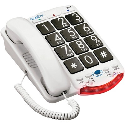 Clarity Visual 76560.001 Amplified Telephone with Talk Back Numbers (Black Buttons) Clarity Visual 76560.001 Amplified Telephone with Talk Back Numbers (Black Buttons)