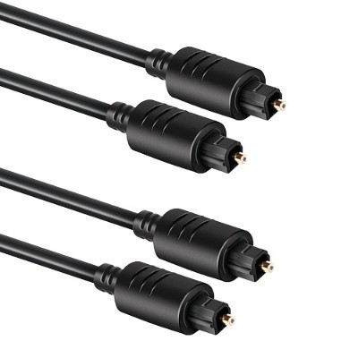 dreamGEAR DGUN-2870 Optical Cables 2 pk dreamGEAR DGUN-2870 Optical Cables 2 pk