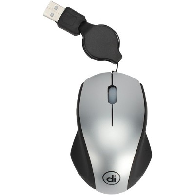 Digital Innovations 4230300 EasyGlide Wired Travel Mouse Digital Innovations 4230300 EasyGlide Wired Travel Mouse