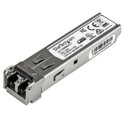 StarTech.com GLCSXMMDSTT Gigabit Fiber SFP Transceiver - Cisco GLC-SX-MMD Compatible - MM LC - TAA Compliant StarTech.com GLCSXMMDSTT Gigabit Fiber SFP Transceiver - Cisco GLC-SX-MMD Compatible - MM LC - TAA Compliant