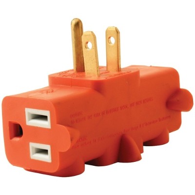 Axis YLCT 10 3 Outlet Heavy Duty Grounding Adapter