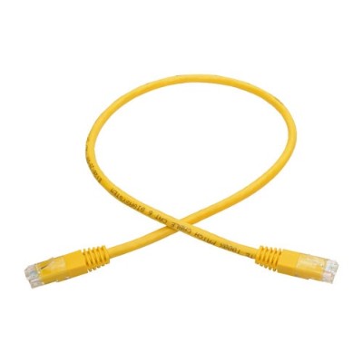 TrippLite N200-002-YW Cat6 Gigabit Molded Patch Cable (RJ45 M/M) Yellow 2 ft. TrippLite N200-002-YW Cat6 Gigabit Molded Patch Cable (RJ45 M/M) Yellow 2 ft.