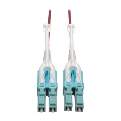 TrippLite N821-02M-MG-T 2M 10Gb Duplex Multimode Fiber Patch Cable 50/125 OM4 LC/LC LSZH TrippLite N821-02M-MG-T 2M 10Gb Duplex Multimode Fiber Patch Cable 50/125 OM4 LC/LC LSZH