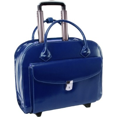 Mcklein Company 96147A 15.6 Granville Leather Wheeled Ladies Laptop Case Mcklein Company 96147A 15.6 Granville Leather Wheeled Ladies Laptop Case