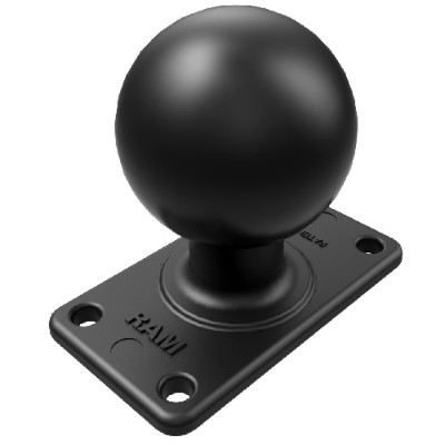 RAM Mounts D-2462U RAM 3.6 X 2.1 35mm x 75mm VESA Plate with D Size 2.25 Ball RAM Mounts D-2462U RAM 3.6 X 2.1 35mm x 75mm VESA Plate with D Size 2.25 Ball