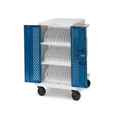 Bretford Manufacturing CORE24MS CTTZ Core MS Charging Cart AC for up to 24 devices with Rear Doors
