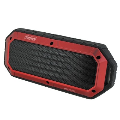 Coleman CBT16-R CBT16 Bluetooth and Waterproof Slim-Line Speaker - Red Coleman CBT16-R CBT16 Bluetooth and Waterproof Slim-Line Speaker - Red