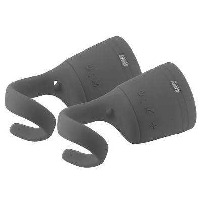 Coleman CBT10TWS-GY-2P CBT10TWS Bluetooth and Waterproof True Wireless Stereo (TWS) Link Speaker - Gray 2pk Coleman CBT10TWS-GY-2P CBT10TWS Bluetooth and Waterproof True Wireless Stereo (TWS) Link Speaker - Gray 2pk