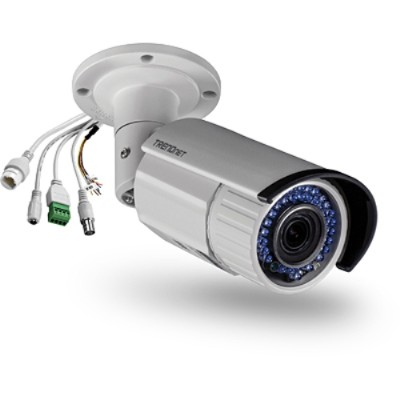 TRENDnet TV-IP340PI Indoor / Outdoor 2 MP 1080p Varifocal PoE IR Network Camera TRENDnet TV-IP340PI Indoor / Outdoor 2 MP 1080p Varifocal PoE IR Network Camera