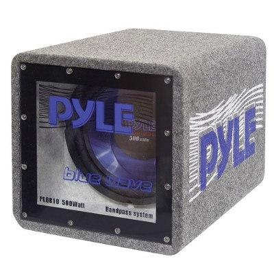 Pyle PLQB8 8'' 400 Watt Bandpass Enclosure System Pyle PLQB8 8'' 400 Watt Bandpass Enclosure System