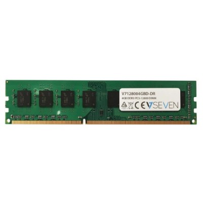 V7 V7128004GBD DR 4GB DDR3 PC3 12800 1600MHz DIMM Desktop Memory Module