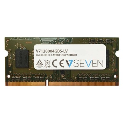 V7 V7128004GBS LV 4GB DDR3 PC3 12800 1600MHz SO DIMM Notebook Memory Module